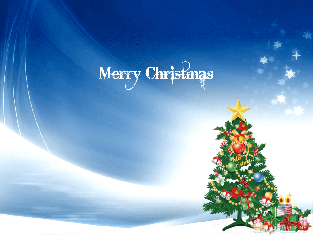 Шаблон «Merry Christmas»
