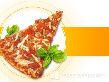 Скриншот шаблона «Пицца» – рис.1