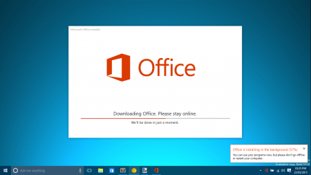 Интерфейс Microsoft Office 2016 - рис.2