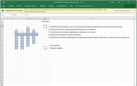 Интерфейс Microsoft Excel 2016 - рис.4