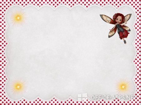 Скриншот шаблона «Феи в красных платьях» – рис.2